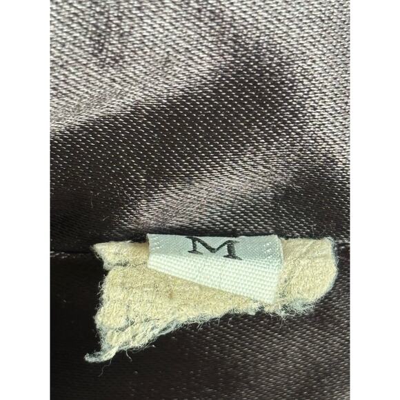 Vintage Donnybrook Faces Black White Faux Fur Coat Oversized Medium Art To Wear - Picture 13 of 15